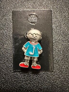 GANZ Blue & Red Boy Character Enamel Pin